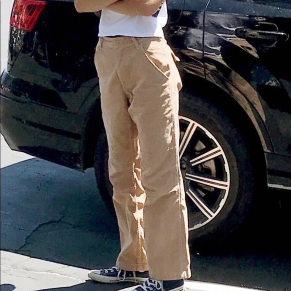 Staple peice can pair with a simple white tee like bella hadid